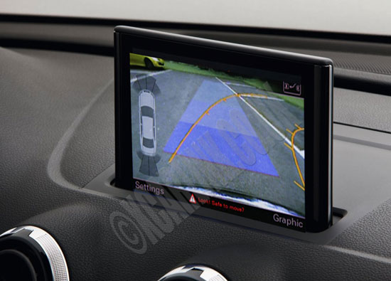 Audi A3 OEM Style Rear Camera Parking Advanced Interface + Video Input Audi A3 OEM Style Rear Camera Parking Advanced Interface + Video Input