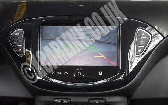 Vauxhall/Opel Corsa IntelliLink Multimedia Rear Camera Interface 2014>