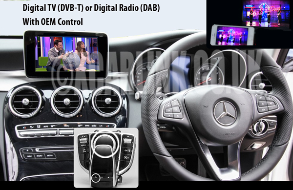 Mercedes NTG 5/5.1 Multimeida Video interface with Digital TV/DAB Control Mercedes NTG 5/5.1 Multimeida Video interface with Digital TV/DAB Control