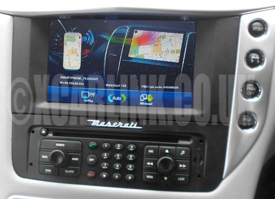 Maserati GranTurismo Multimedia Video Rear Camera Interface