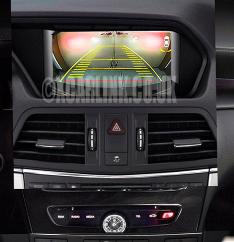 Mercedes NTG4.5 Rear & Front Camera Multimedia Interface with Dynamic Guidelines Mercedes NTG4.5 Rear & Front Camera Multimedia Interface with Dynamic Guidelines