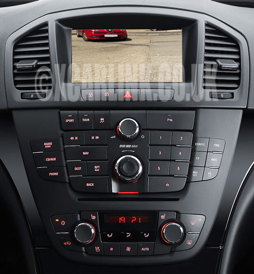 Vauxhall/Opel Multimedia Rear Camera Interface for DVD800/CD500/NAVI600 2009>